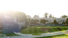 A general view of the first hole at Wentworth Club