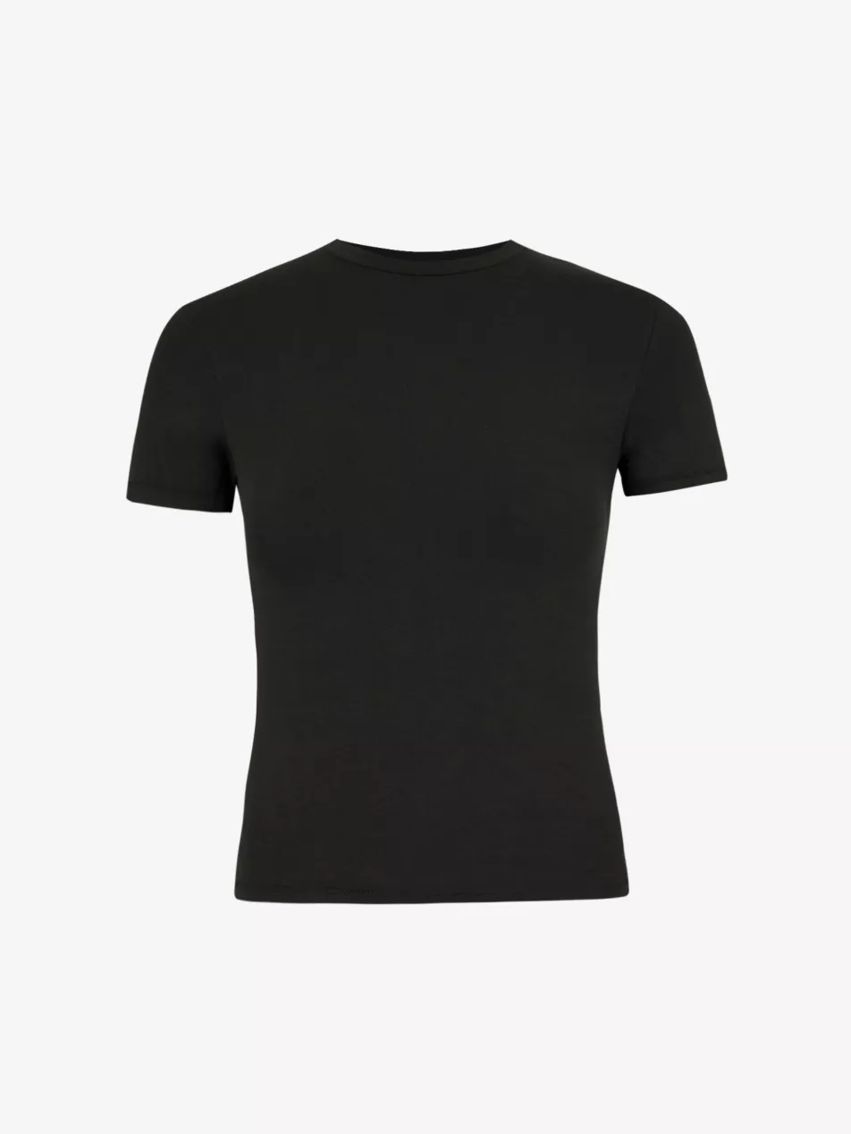 Round-Neck Cotton-Jersey T-Shirt - Xxs