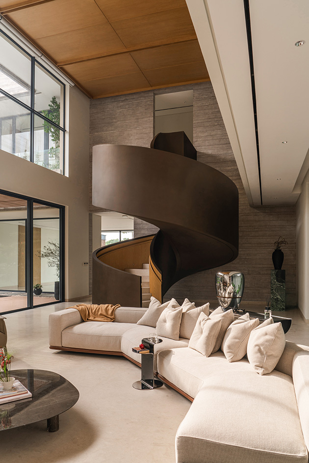 view of tropical Indonesian home SE House