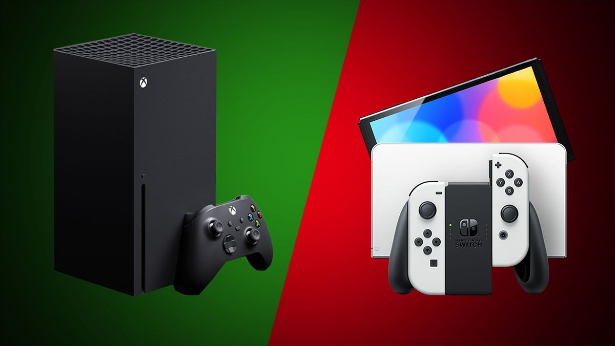 Xbox Series X Vs Nintendo Switch Oled