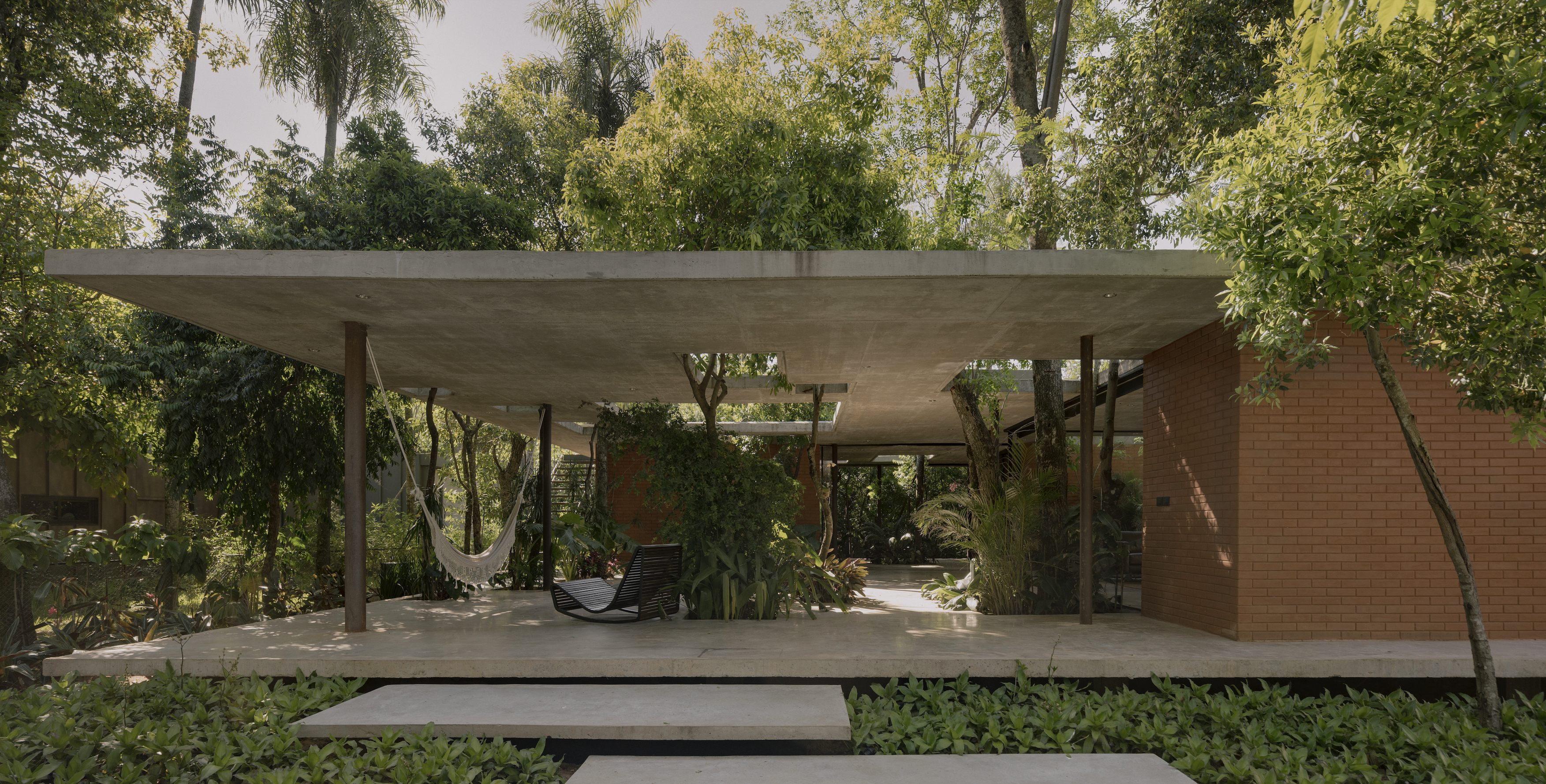 A Forest in the House, Paraguay, by Equipo de Arquitectura