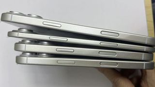 iPhone 17 dummy units including iPhone 17 Air