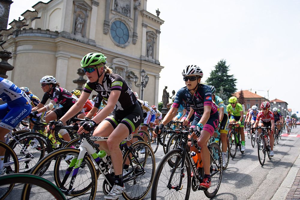 Lex Albrecht (BePink) at Giro Rosa 2016 - Stage 4