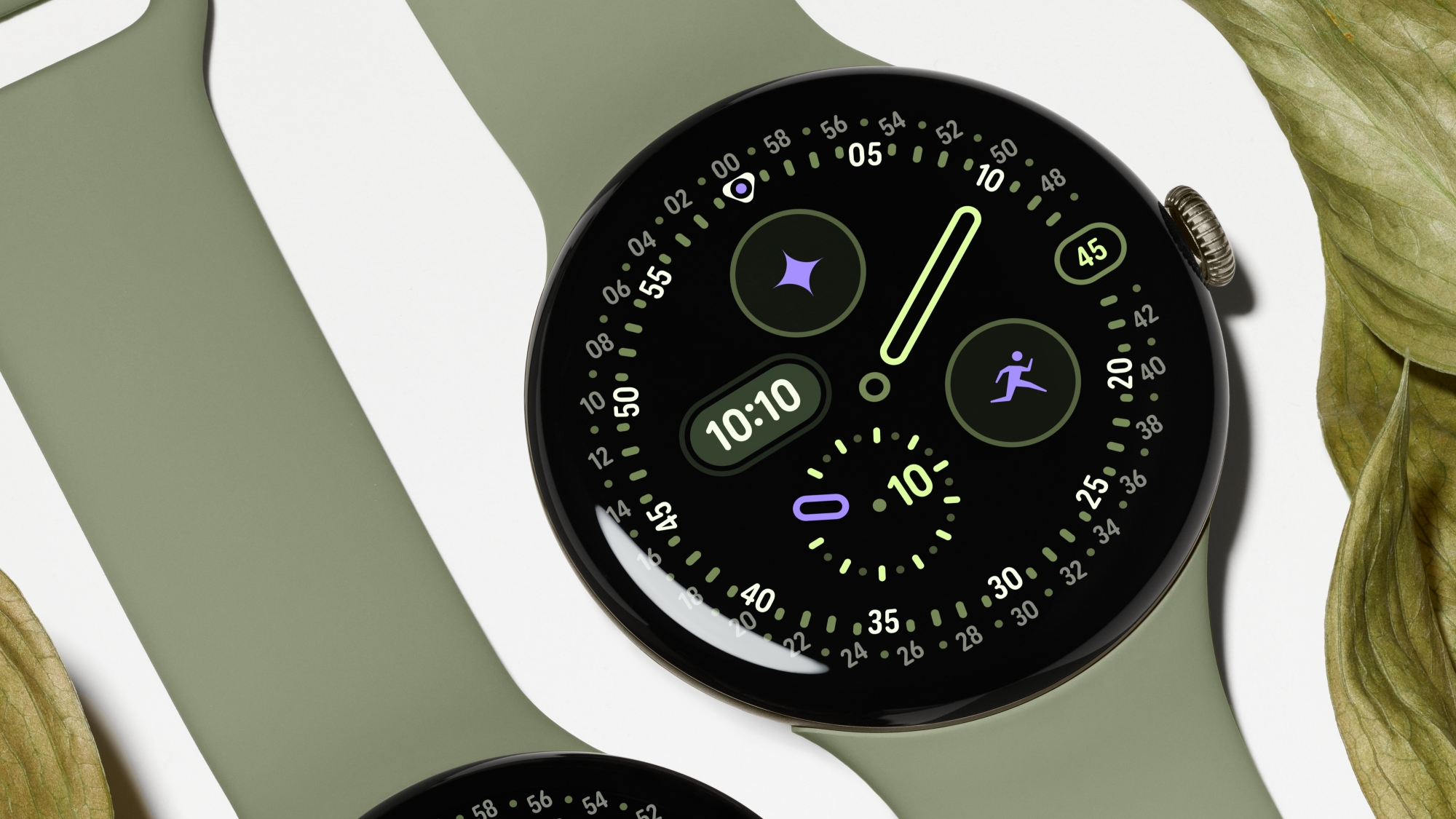 Official Google Pixel Watch 5 Olive