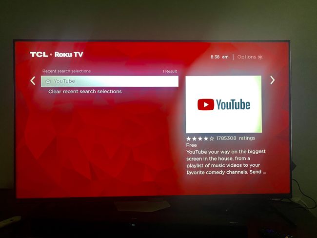 YouTube app for Roku