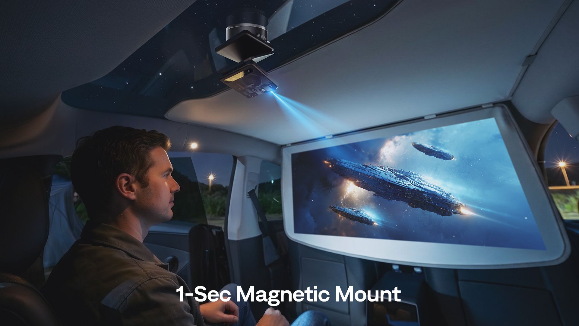 Aurzen ZIP Cyber Edition used in a car