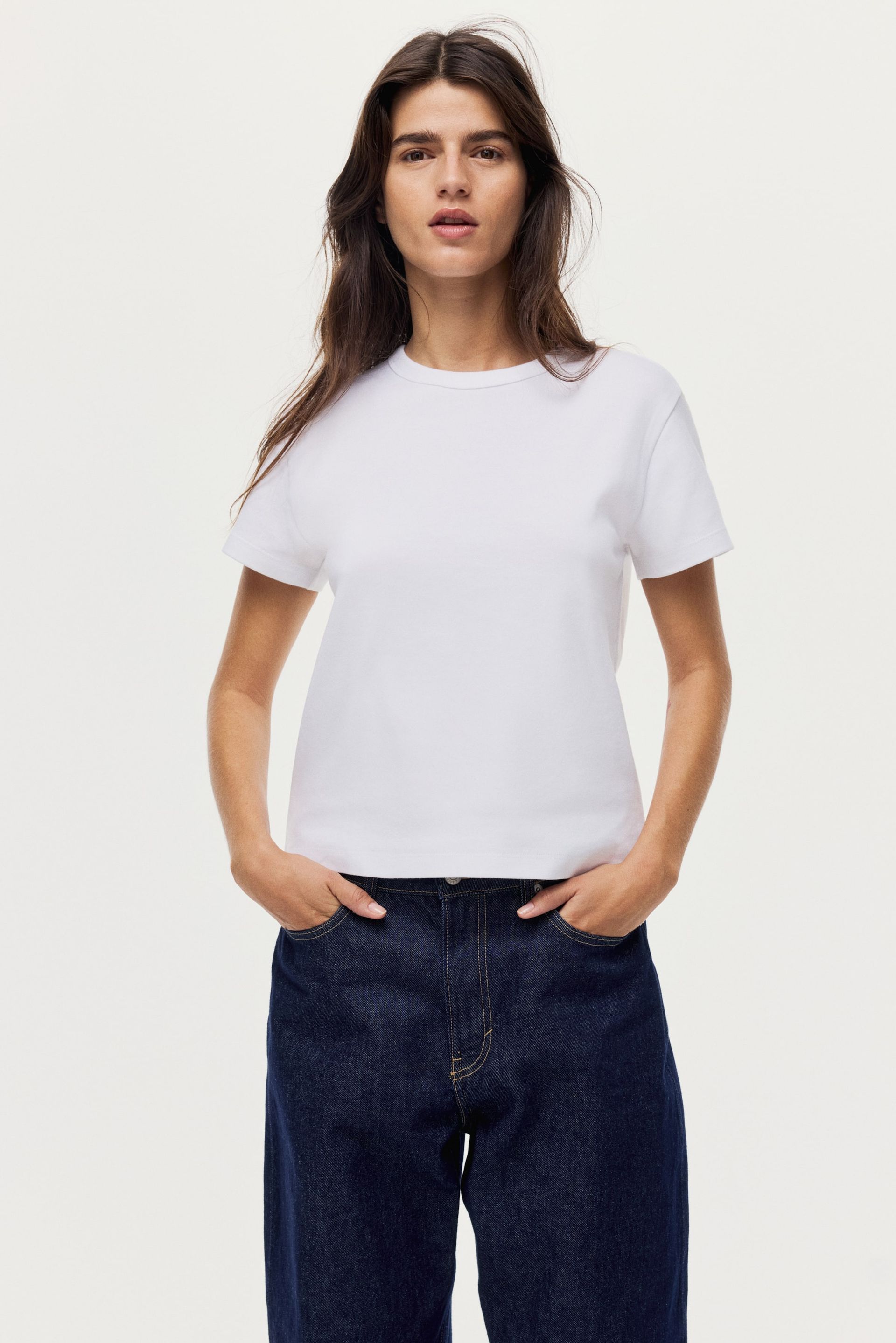 Cotton T-Shirt - White