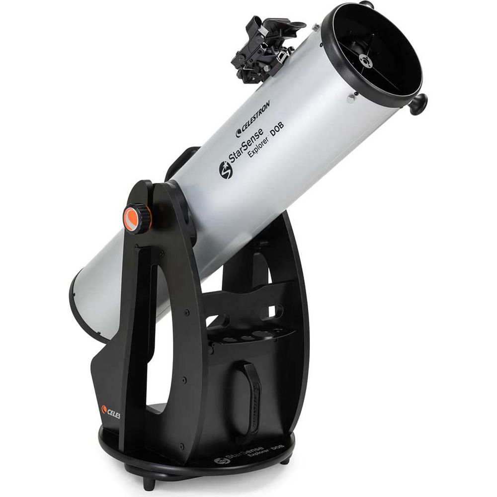 Celestron StarSense Explorer 8” on a white background