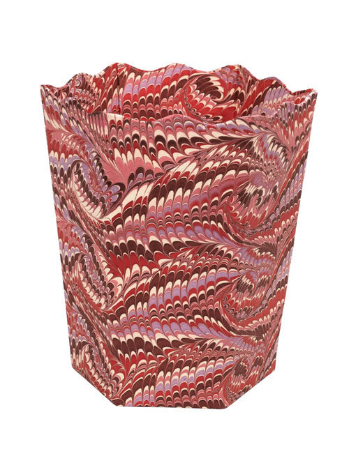 Hand-Marbled Scallop