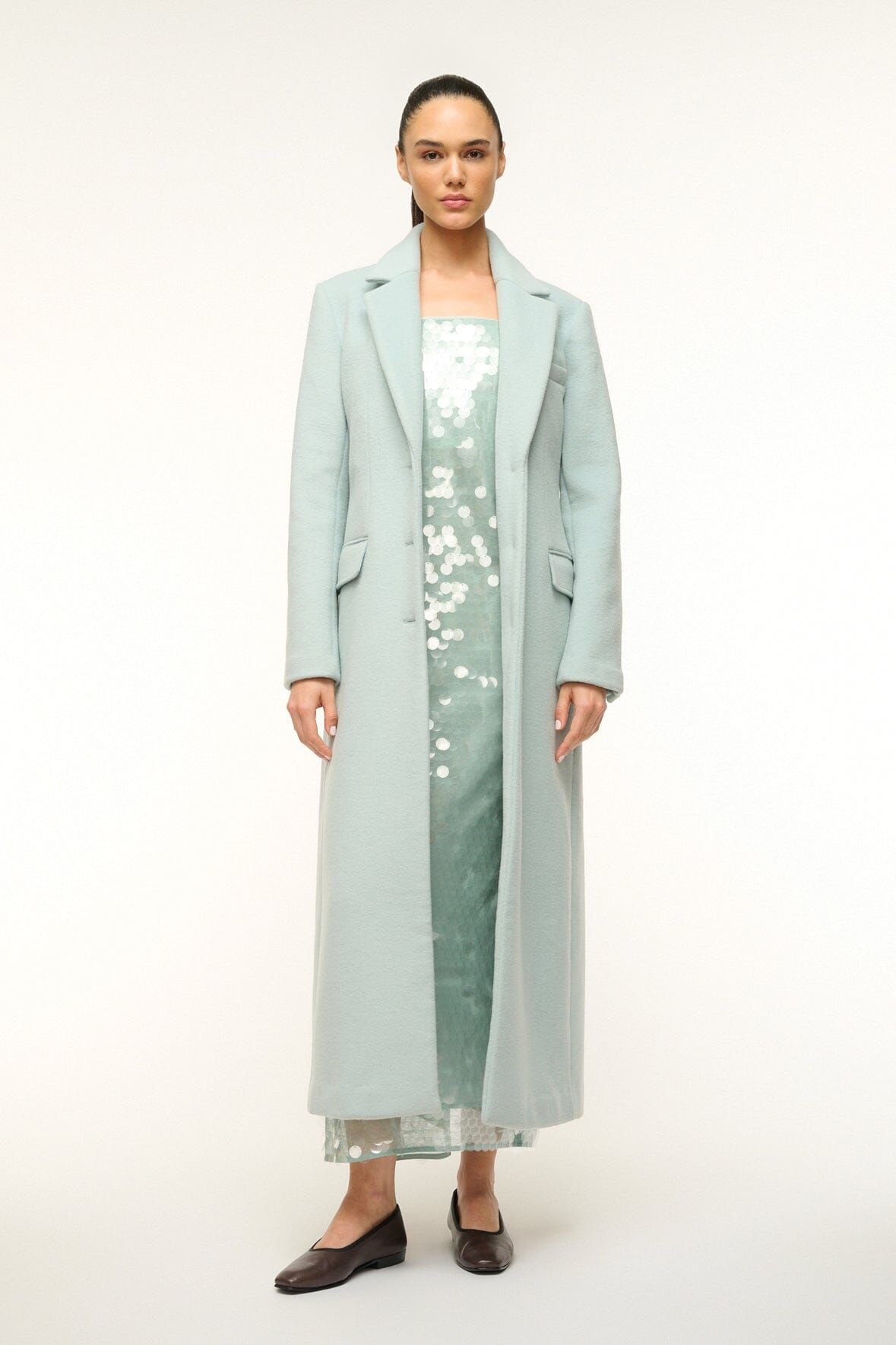 Sanza Coat | Mist - Mist / Xs