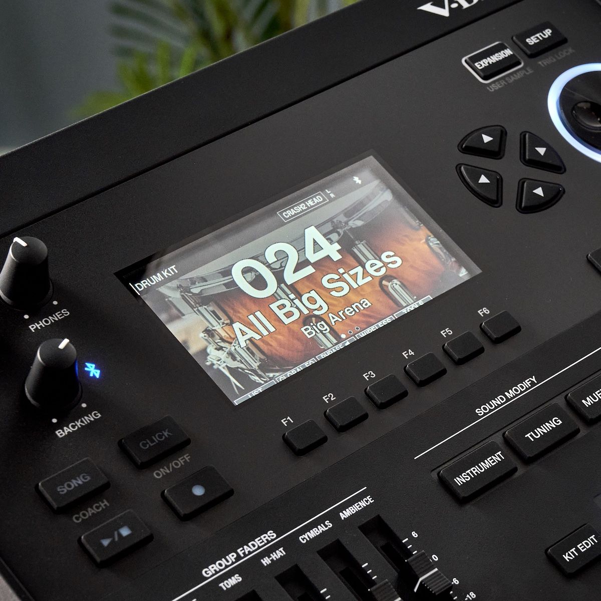 Roland TD516 module screen
