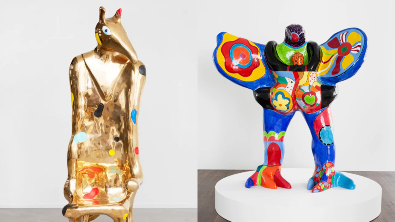 Colourful figures