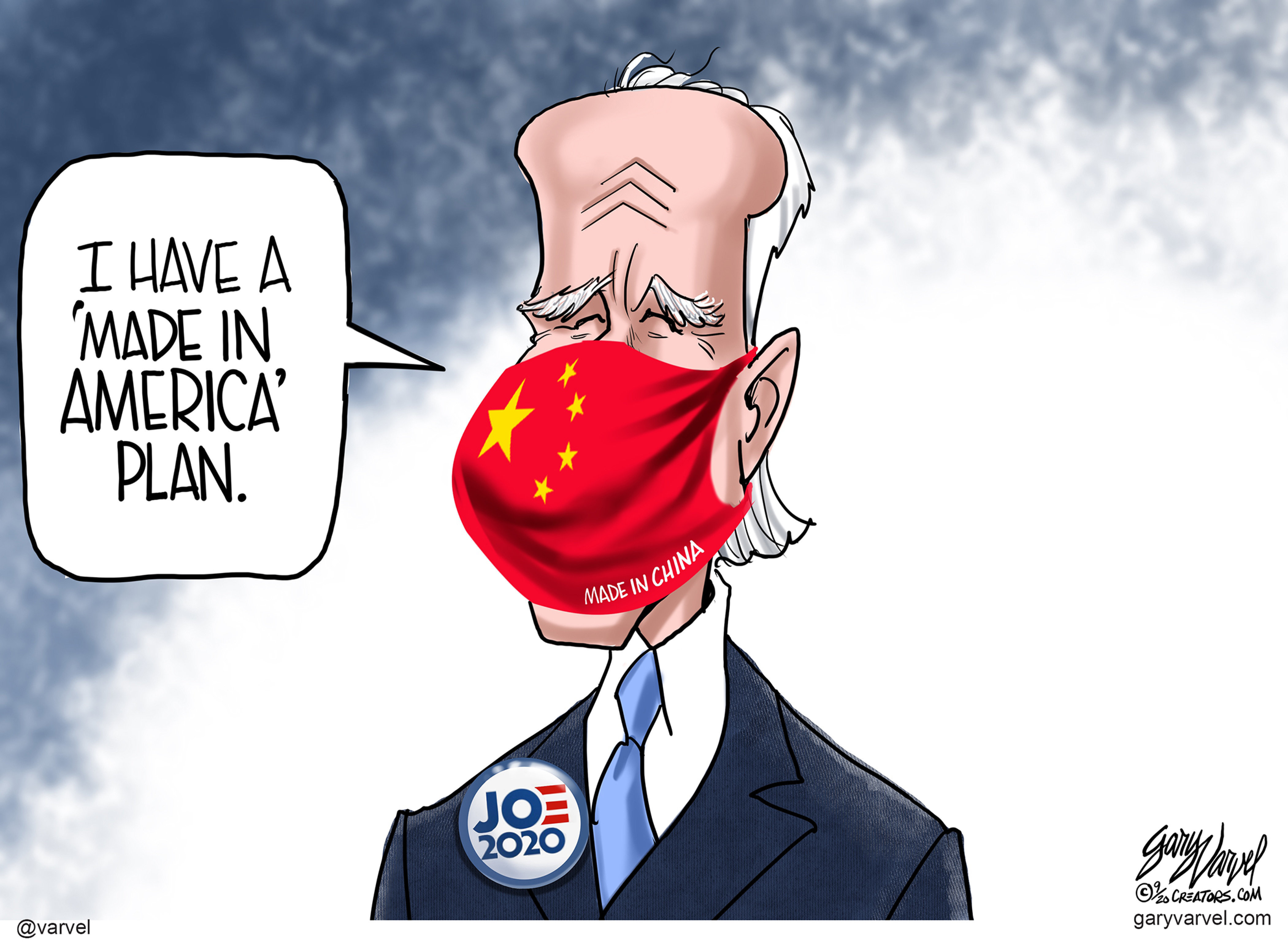 Political Cartoon U.S. Biden China made in USA | The Week