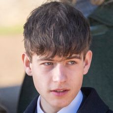 A headshot of James, Earl of Wessex at Christmas