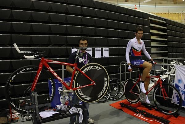 The preparations for racing in the Portuguese camp