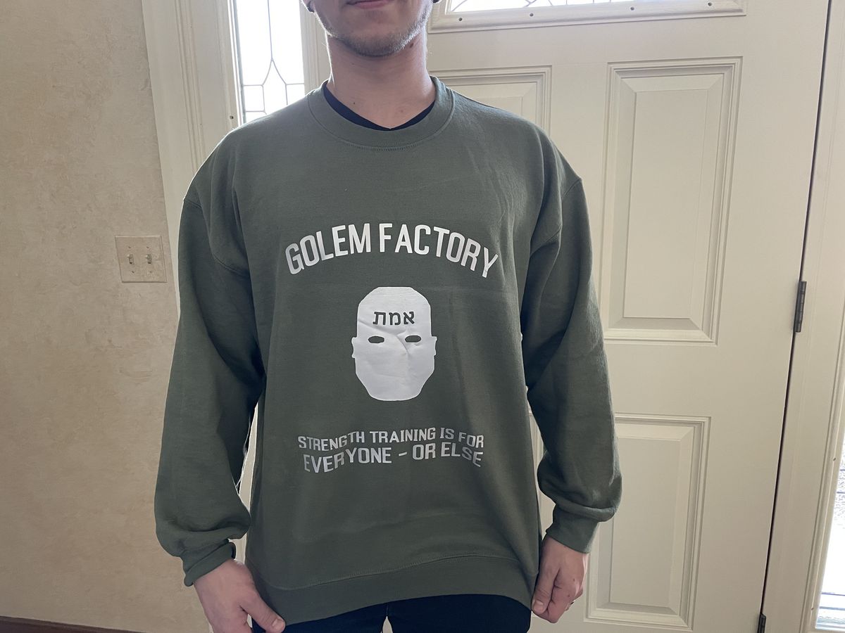 Cricut EasyPress 2 iron-on sweatshirt