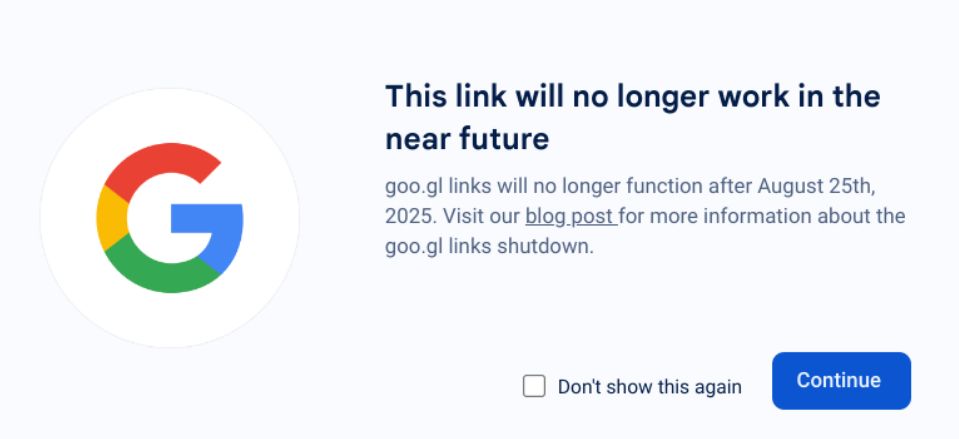 Yet another Google web service bites the dust in August when 'goo.gl' links will stop working | PC Gamer