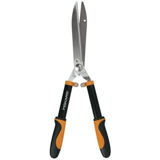 Fiskars Power-Lever Hedge Shears With Soft Grip and Precision-Ground Steel Blades