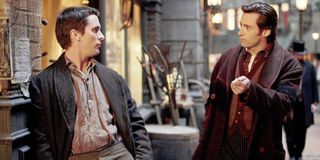 Christian Bale and Hugh Jackman in The Prestige