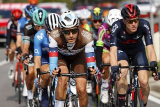 Giro dItalia 2020 103rd Edition 16th stage Udine San Daniele Del Friuli 227 km 20102020 Larry Warbasse USA AG2R La Mondiale photo Luca BettiniBettiniPhoto2020