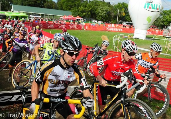 The Elite men's field was massive