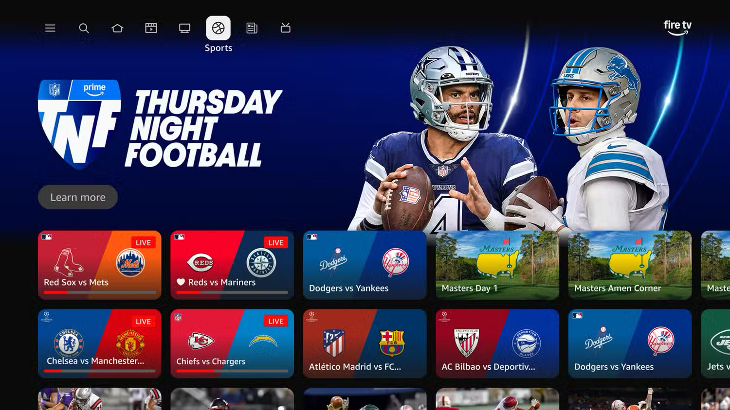 New Amazon Fire TV UI