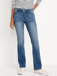 Old Navy Mid-Rise Wow Boot-Cut Jeans (Women's)
