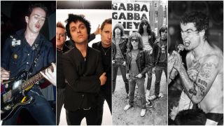 The Clash, Green Day, Ramones, Black Flag