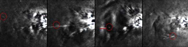 Solar Storm Rips Tail Off Comet