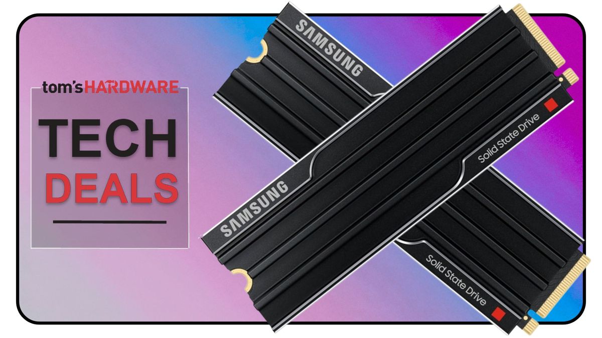 Samsung's benchmark-topping 4TB and 2TB 9100 Pro SSDs with attached heatsinks leap to all-time low prices at Newegg and Amazon — Act fast while they are cheaper than the non-heatsink versions