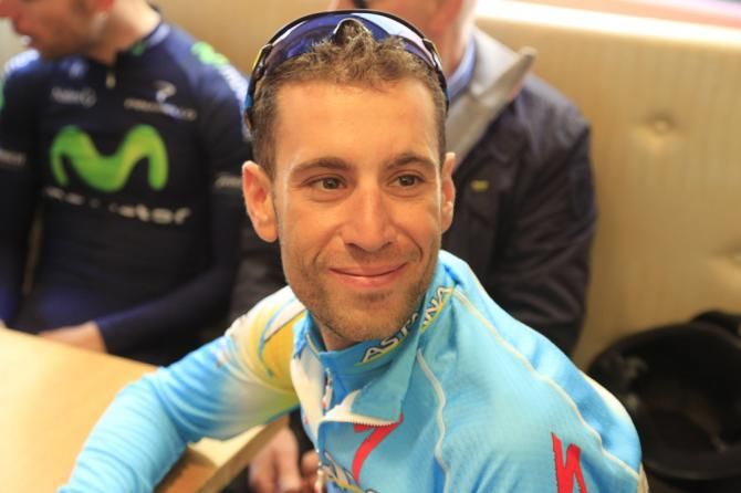 Vincenzo Nibali (Astana) was in a good mood after his Giro d'Italia win
