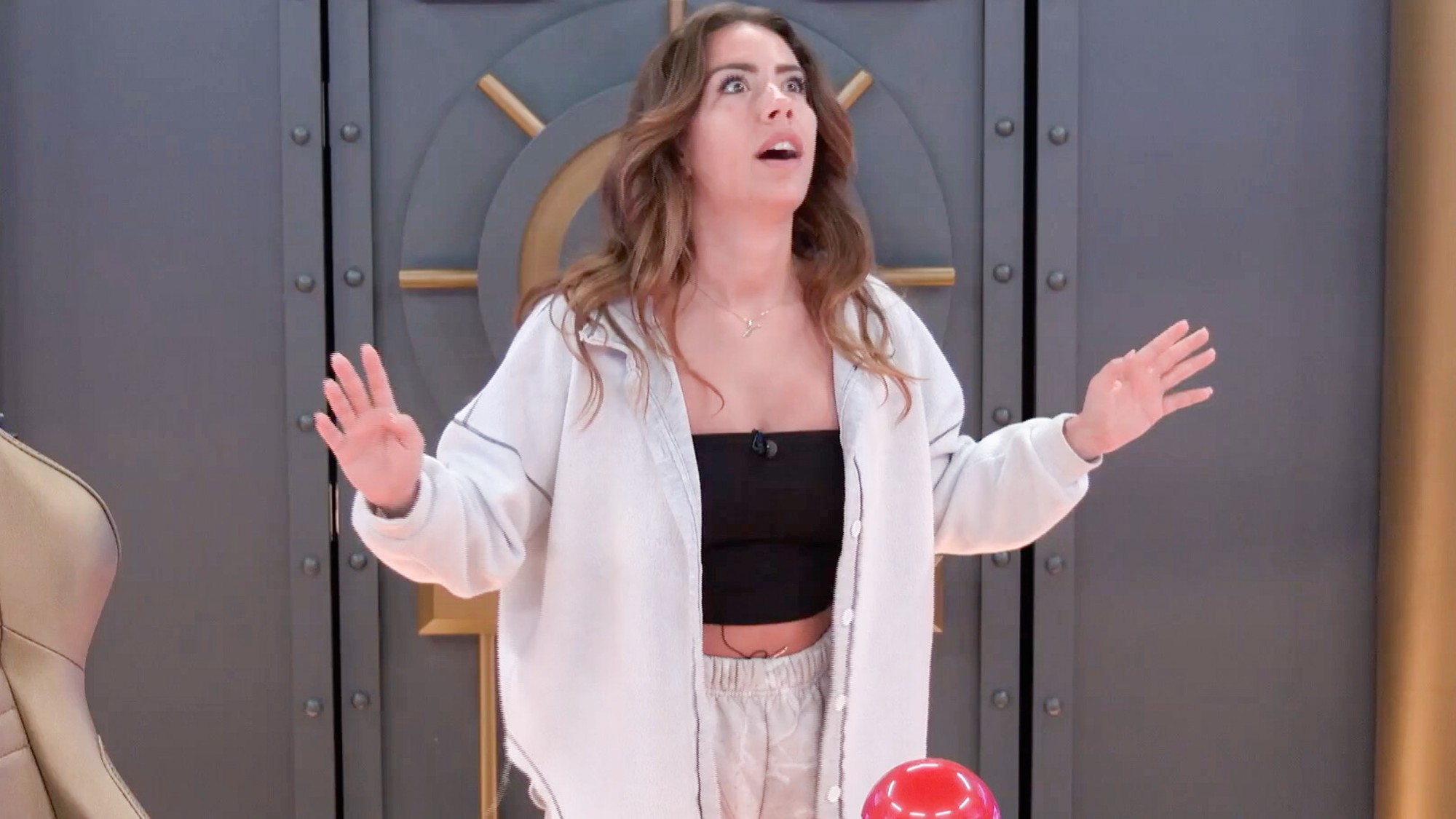 Dee after winning the power in Big Brother