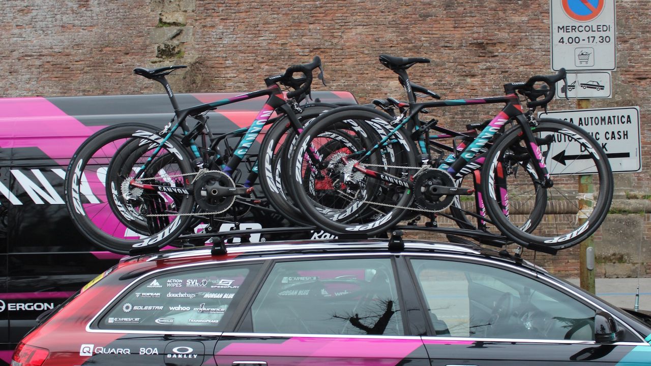 Canyon//SRAM's eye catching race bikes