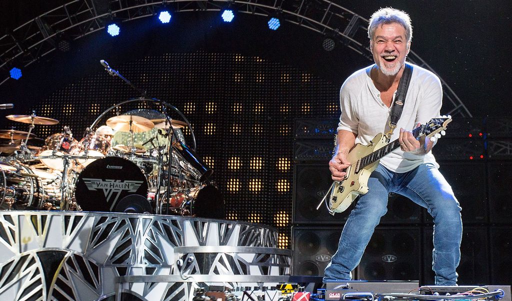 Eddie Van Halen revisits Van Halen #39 s landmark #39 1984 #39 album Guitar World