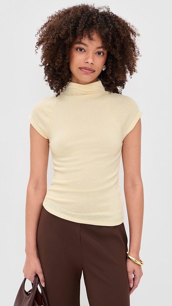 Reformation Pien Knit Top