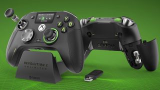 The Nacon REVOLUTION X Unlimited Xbox controller.