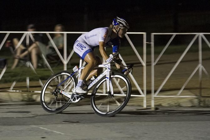 Chasing down the lone breakaway