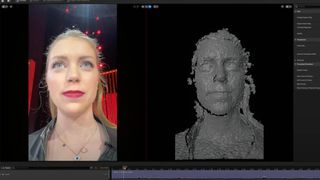 Unreal Engine 5; motion captured actress