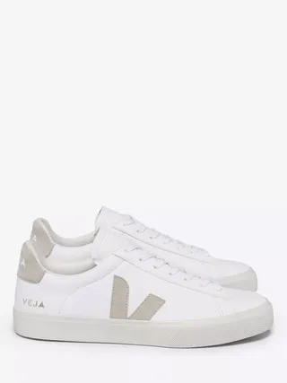 Veja Campo Suede Detail Leather Trainers