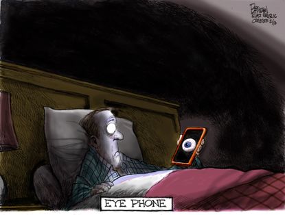 Editorial Cartoon U.S. Apple FBI