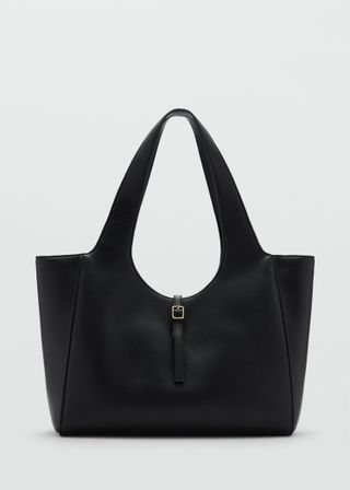 Shopper Bag With Buckle - Women | Mango United Kingdom