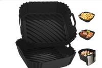 Seropy Store  Silicone Air Fryer Liners  (2 Pack)