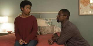 Deja and Randall in This Is Us.