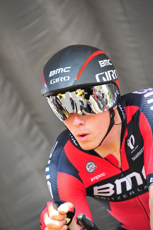 Rohan Dennis in the start house