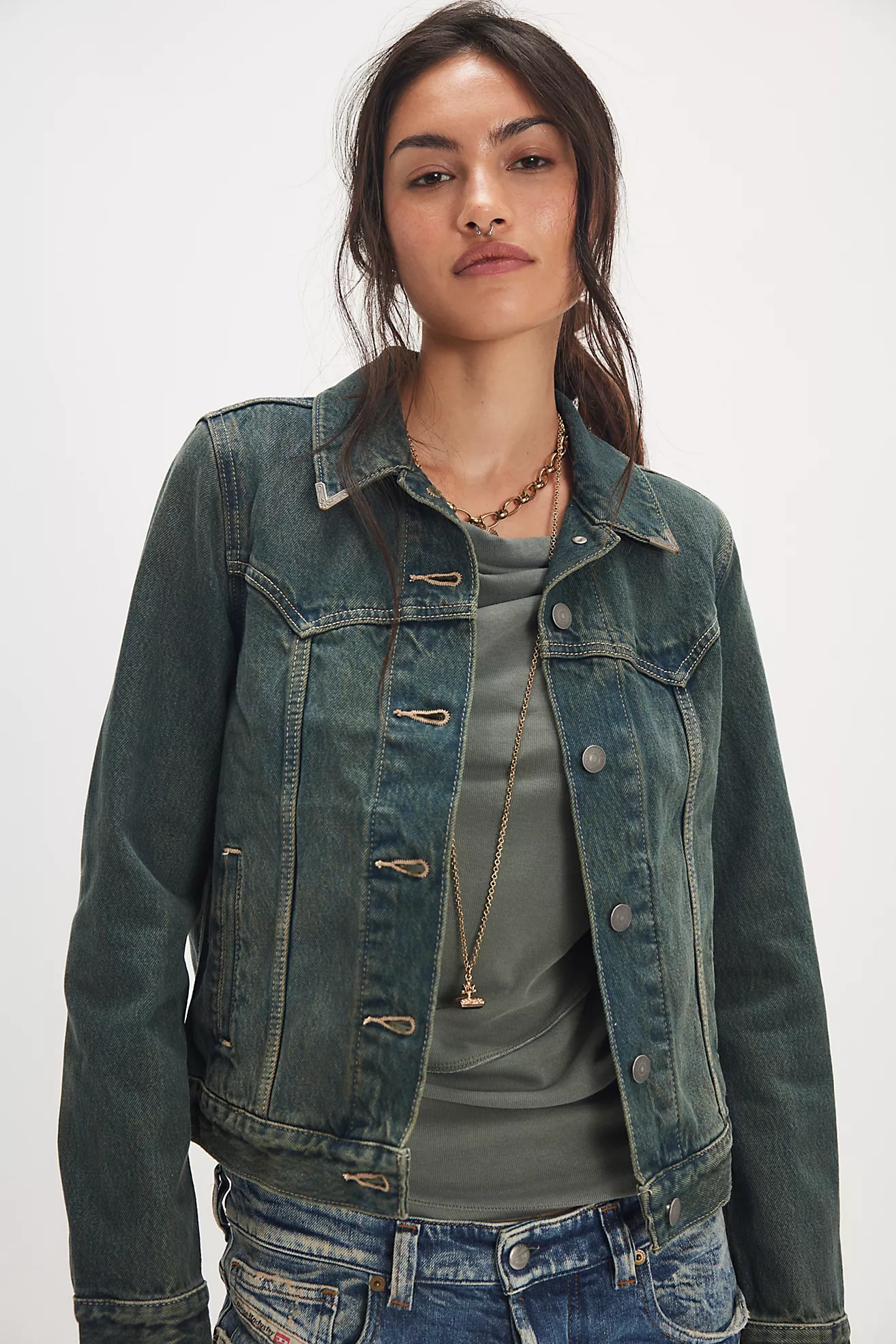 Levi&amp;rsquo;s Original Trucker Tipped Denim Jacket