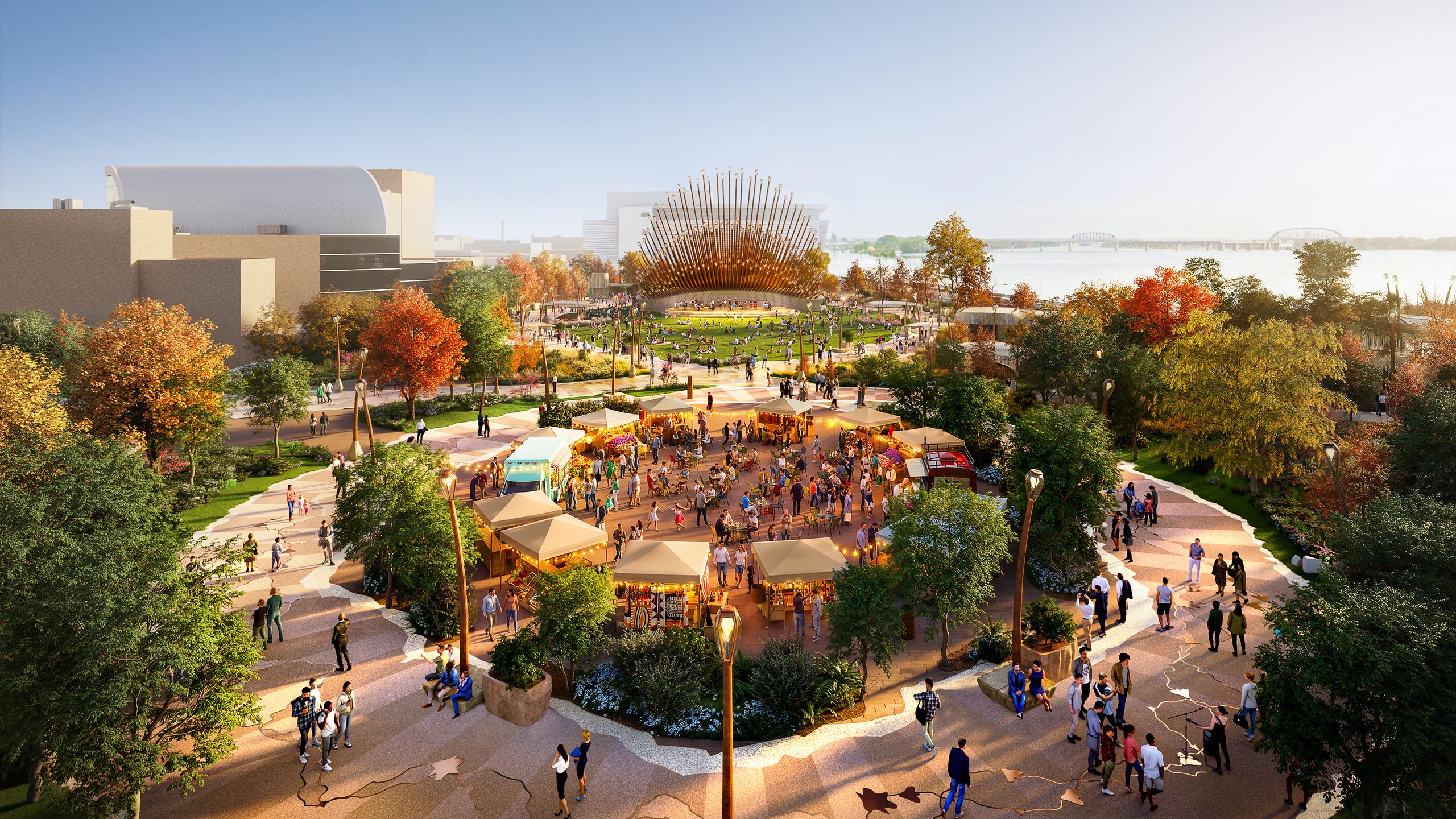 Heatherwick Studio gives this Kentucky civic space a refresh