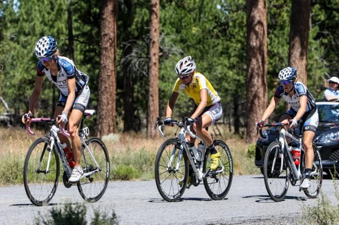 The women's break that stayed away for most of the day.
