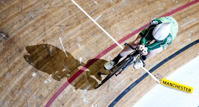 Ireland's Martyn Irvine was back in action in the pursuit