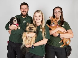 Staff at Wood Green, The Animals Charity