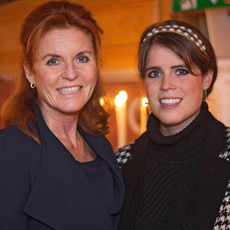 Sarah Ferguson, Duchess of York (L) and Princess Eugenie attend The Miles Frost Fund party at Bunga Bunga Covent Garden on June 27, 2017 in London, England